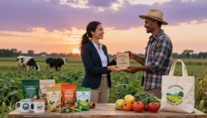 fidelização cliente agro brinde